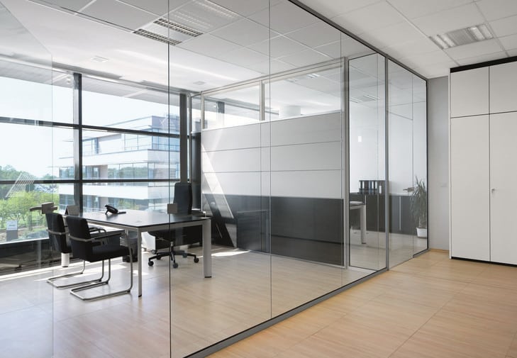 glass office cubicle partition manufacturers