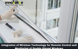Integration of Wireless Technology for Remote Control and Monitoring of Double Glazed Windows